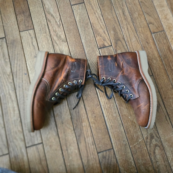 *RARE* Chippewa Women's Leather Service Boots 8.5 - Picture 4 of 10